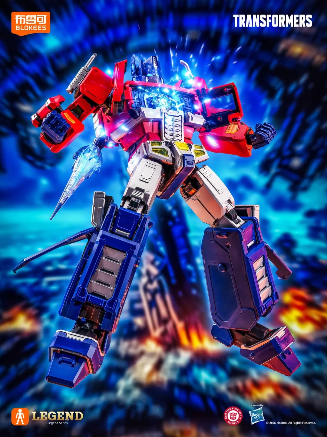 Blokees Action Edition 07 Optimus Prime EVO — Remake G1 dengan Matrix of Leadership yang Menyala