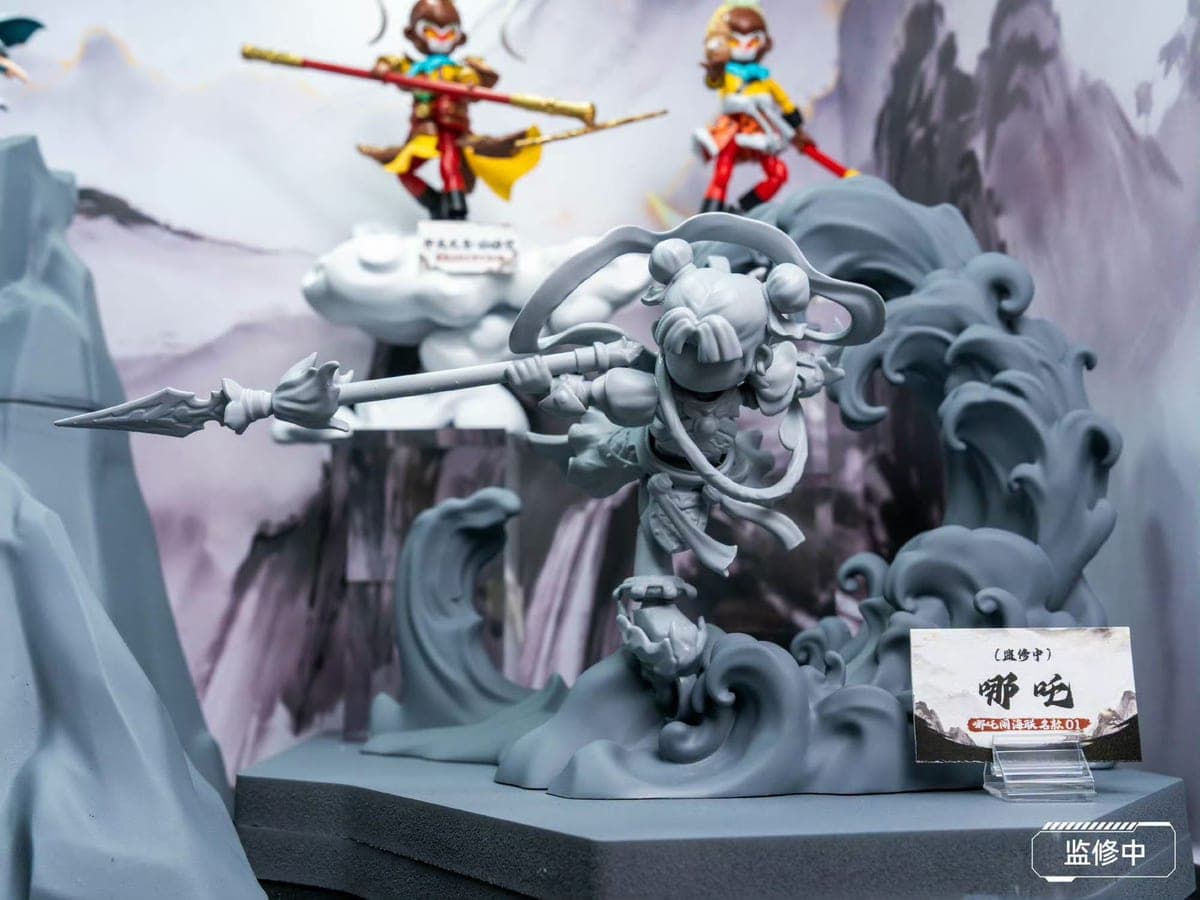 Prototipe Blokees HeroSpire Nezha kolaborasi Nezha Conquers the Dragon King di CTE 2026
