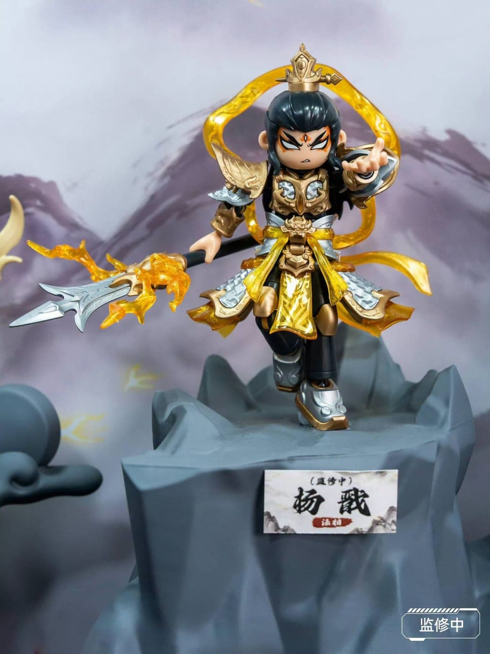 Blokees HeroSpire Yang Jian Mythical Aspect dengan tombak di China Toy Expo 2026