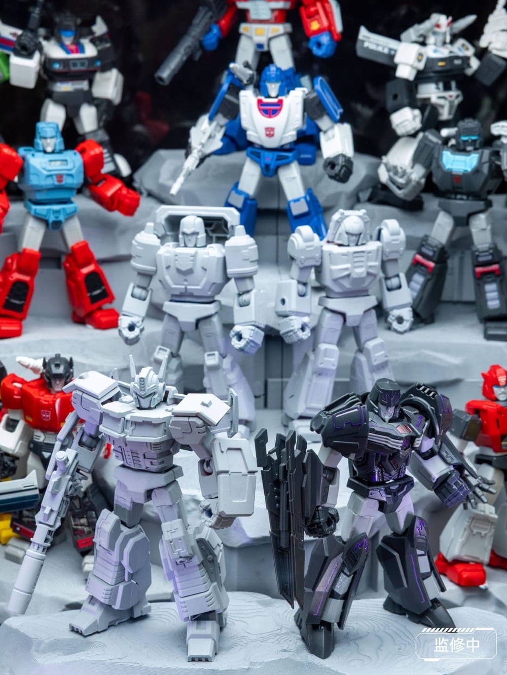 Blokees Transformers Galaxy Version 12 Megatron IDW hitam ungu di CTE 2026