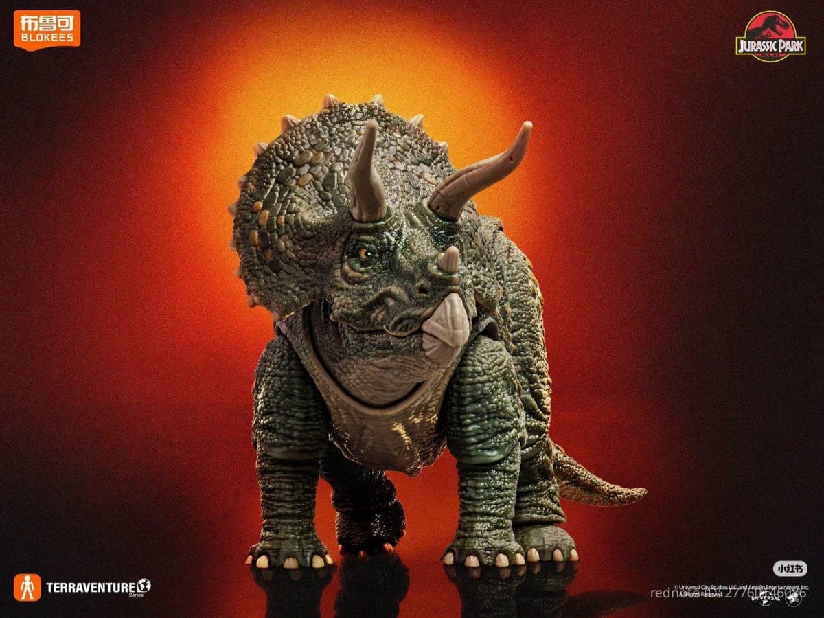 Blokees Terraventure TC02 Triceratops dari depan