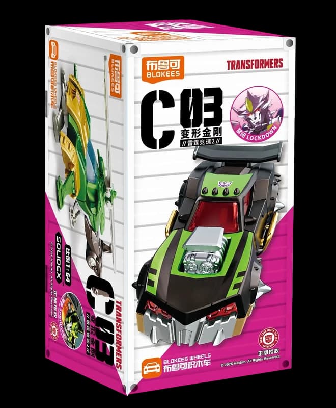 BLOKEES WHEELS TRANSFORMERS C03 (Blindbox)