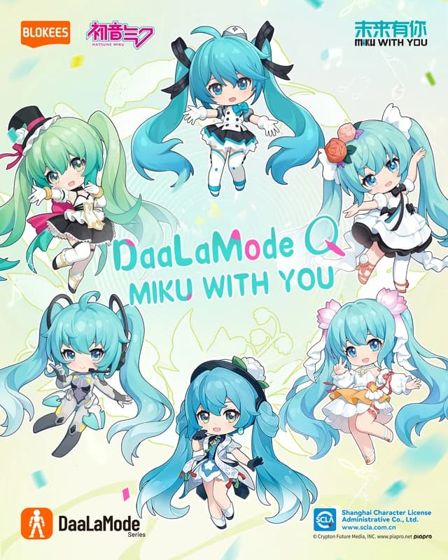 DaaLaMode Q Series-Hatsune Miku MikuWithYou