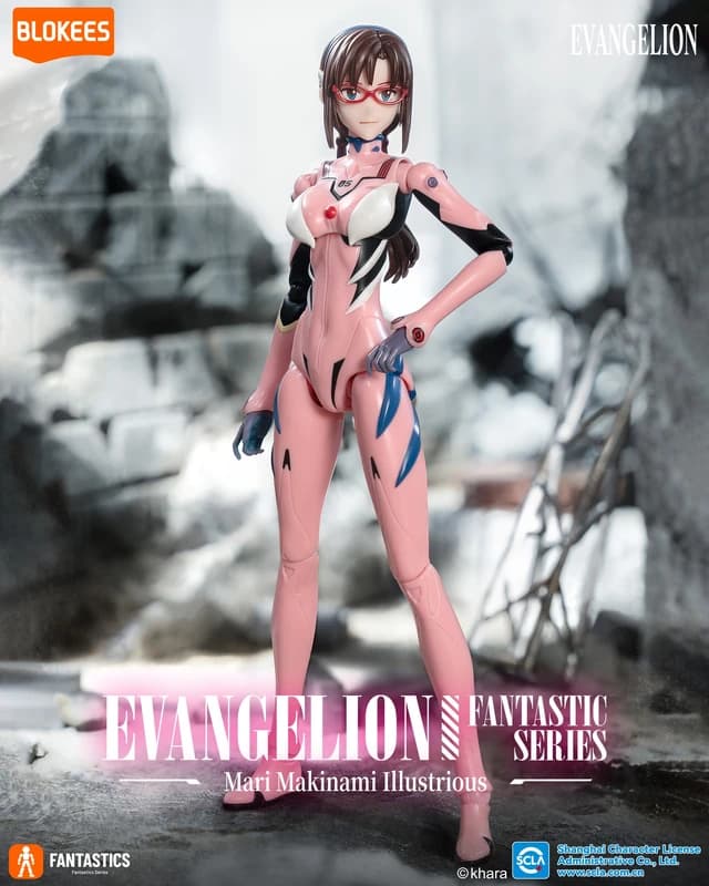 Fantastics Series-EVANGELION-Mari Makinami Illustrious(Plug Suit)