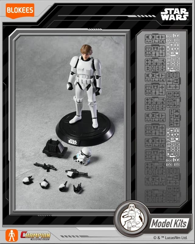 Star Wars CC04 Series - Luke Skywalker Stormtrooper